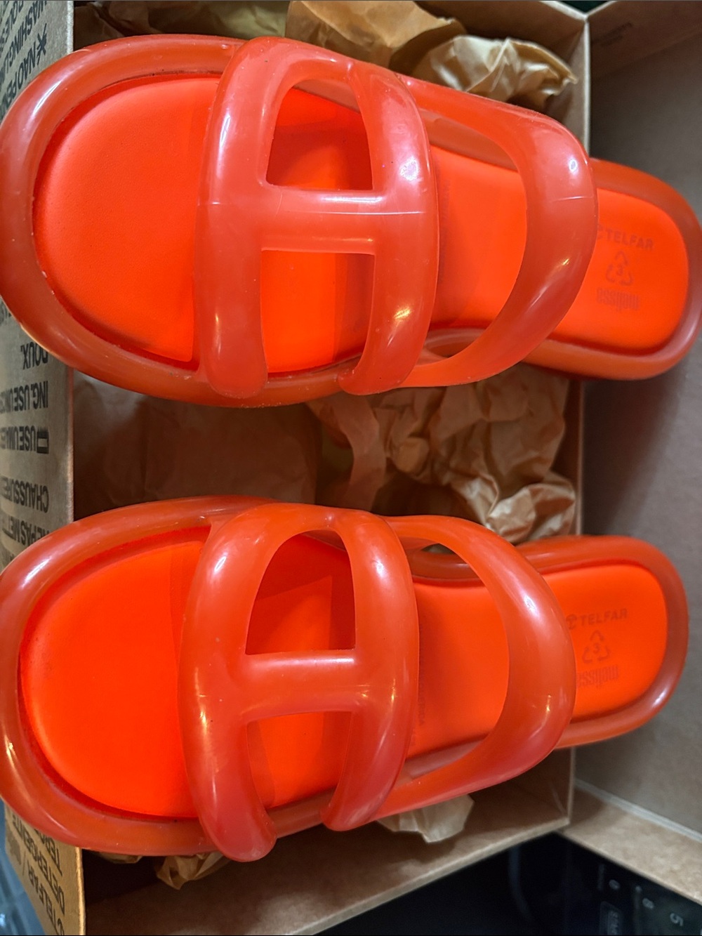 Telfar Black Women's Sandals - Picture 4 of 5